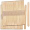 CraftySticks Colored Wood Craft Sticks 4.5 Inch, Red Orange Yellow Green Blue Purple White Black Pink Brown Popsicle Sticks